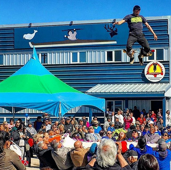 Inuit Games at festivals in Inuvik